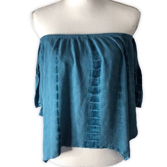 Mittoshop Off-shoulder Boho Top - Picture 1 of 4